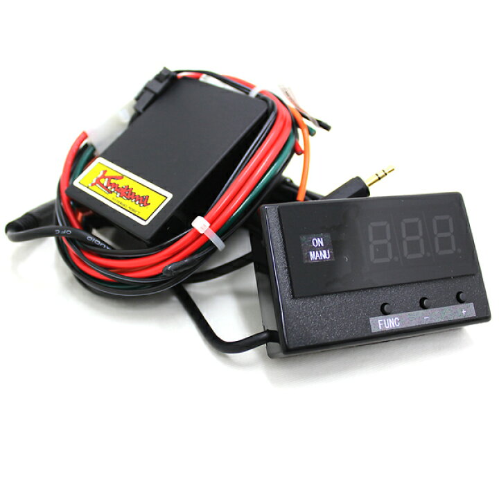 ジムニー メーター 計器 Run Max セパレート電動ファンマルチコントロールキット SJ10 SJ30 SJ40 JA71 JA11 JB31 JA12 JA22 JB32 JB23 JB33 JB43 ジムニー専門店 Kプロダクツ セパレート電動ファンマルチコントロールキット エアコンとの連動性 無