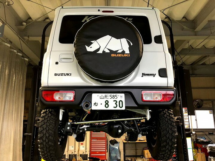 楽天市場】ジムニー JB64 新騒音規制対応 左出しストレートマフラー 