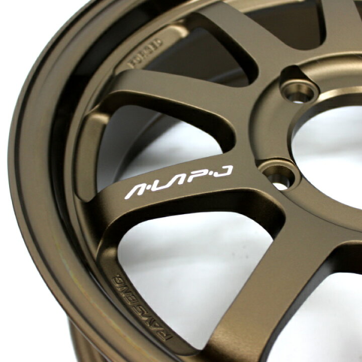 楽天市場】ジムニー アルミホイール A・LAP-J +20 ブロンズ アルマイト  