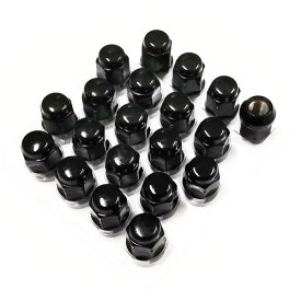 【SALE】ジムニー タイヤ ホイールナット 黒 20個セット M12X1.25 19H ブラック アルミホイール スチールホイール 袋ナット アクセサリー カスタム パーツ 改造 JA11 JA12 JA22 JB23 JB33 JB43 JB64 JB74 JC74 シエラ ノマド