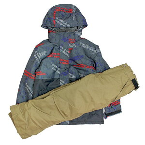 スキーウェア キッズ ジュニア 上下セット 男の子 子供 コスビー COSBY サイズ調整 スキーウエア スノーウェア 120cm 130cm 140cm 150cm 160cm