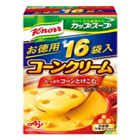 味の素　「クノール　カップスープ」コーンクリーム（16袋入）　18.2g×16袋×12箱　合計192袋