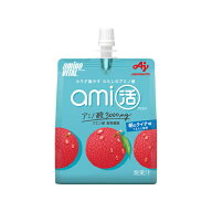 【3ケース】味の素　ami活　朝のライチ味　180g×24個×3箱　合計72個