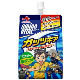 【2ケース】味の素　「アミノバイタル」ゼリードリンクガッツギア　マスカット味　250g×24袋×2箱　合計48本 ゼリー飲料 まとめ買い