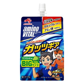味の素　「アミノバイタル」ゼリードリンクガッツギア　マスカット味　250g×24袋 ゼリー飲料 まとめ買い