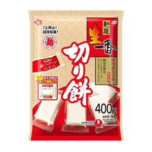 越後製菓 生一番切り餅エコ400g×12個
