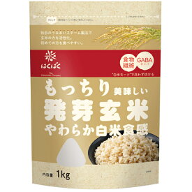 はくばく　もっちり美味しい発芽玄米　1kg　1kg×6個
