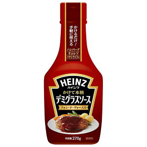 HEINZ(�n�C���c)�@�����Ė{�i�f�~�O���X�\�[�X�@�t�H���E�h�E���H�[����@270g×40��
