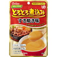 ハウス食品　やさしくラクケア　80g　とろとろ煮込み　すき焼き味　80g×40個