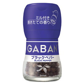 ハウス食品　GABAN　ギャバン　ミル付き　ブラックペパー　20g　5×8個　合計40個