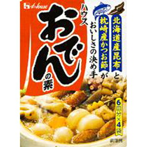 ハウス食品 おでんの素 77.2g(19.3g×4袋) 5×16個 合計80個