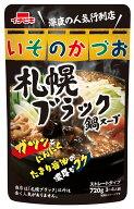イチビキ　ストレートいそのかづお札幌ブラック鍋スープ　720g×10個