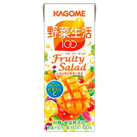 カゴメ　野菜生活100マンゴーサラダ　200ml×24個