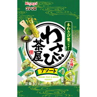 春日井製菓　グリーン豆　わさび茶屋アソート　104g×12個