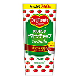 キッコーマン　デルモンテ　トマトケチャップ　For　Daily　760g×12個
