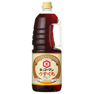 キッコーマン　うすくちしょうゆ　1.8L×6本
