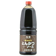 コーミ　レストラン用とんかつソース　1．8L×6個
