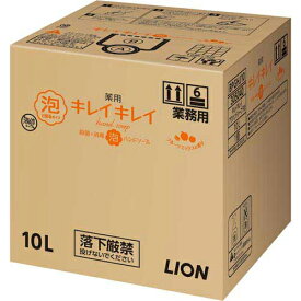 ライオン　キレイキレイ薬用泡ハンドソープ　フルーツミックス　10L×1本