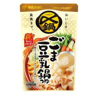 ミツカン　〆まで美味しい　ごま豆乳鍋つゆ　ストレート　750g×12個