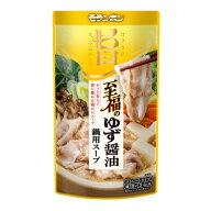 モランボン　コク旨スープがからむ　至福のゆず醤油鍋用スープ　750g×10袋