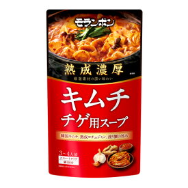 モランボン　熟成濃厚キムチチゲ用スープ　750g×10袋