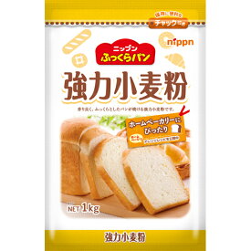 ニップン　ふっくらパン強力小麦粉　1kg×12個