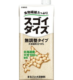 【2ケース】大塚食品　スゴイダイズ　無調整タイプ　1000ml×6個×2箱　合計12個
