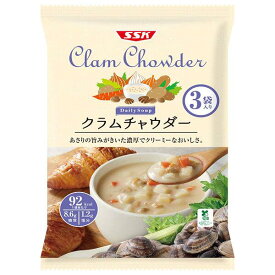 SSK(清水食品)　Daily Soup(デイリースープ)　クラムチャウダー3袋入　160g×3袋×20個　合計60個