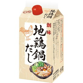 創味食品　地鶏鍋だし　1.2kg×6本