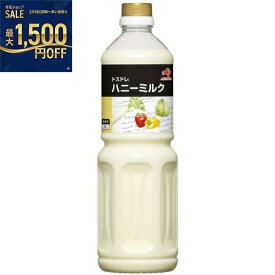 AJINOMOTO　味の素　DRトスドレ　ハニ−ミルク　1L×6本