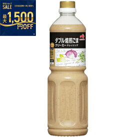AJINOMOTO　味の素　DRダブル焙煎ごまクリ−ミ−　1L×6本