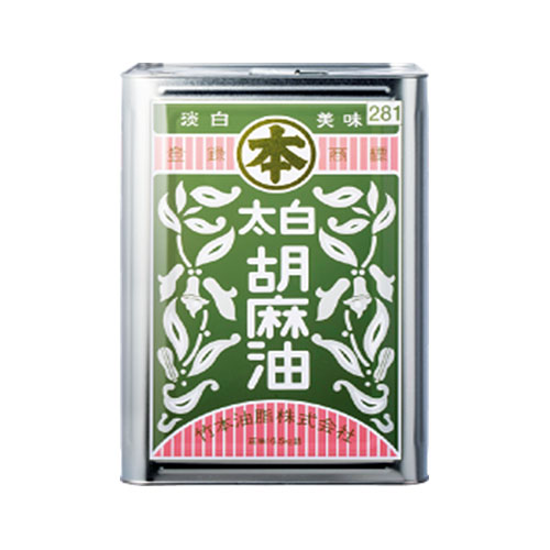 竹本油脂　太白胡麻油（化粧缶）16.5kg×1缶