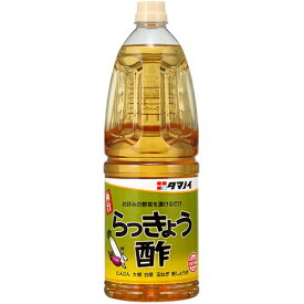 タマノイ酢　らっきょう酢　1.8L　PETボトル　6本入