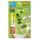 伊藤園　おーいお茶　抹茶入りさらさら緑茶　80g（約100杯分）×1袋　 日本茶 緑茶