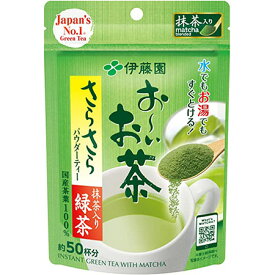 【1ケース】伊藤園　おーいお茶緑茶抹茶入りさらさら緑茶　40g×6袋　日本茶　緑茶　　カテキン