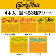 大塚製薬　カロリーメイト　ブロック　アソート　4本入り×10箱×3種類　（120本）バランス 朝食 防災 間…