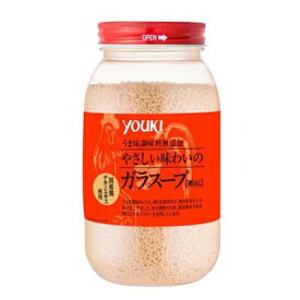 YOUKI（ユウキ食品）　やさしい味わいのガラスープ　400g×12個