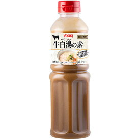 YOUKI（ユウキ食品）　牛白湯の素　550g×6個