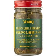 YOUKI（ユウキ食品）　青唐がらしカット（酢漬）　110g×12個