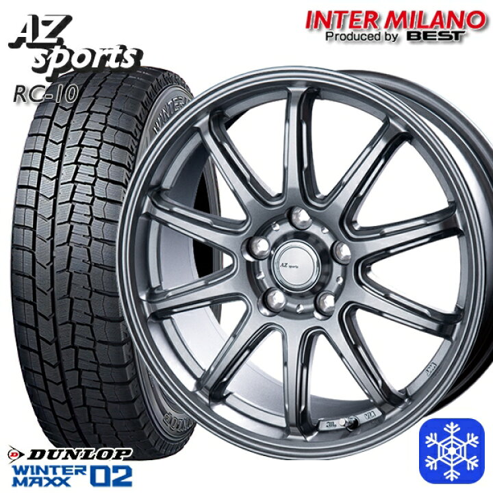 楽天市場】スタッドレスタイヤホイール4本セット 225/50R17 アテンザ 