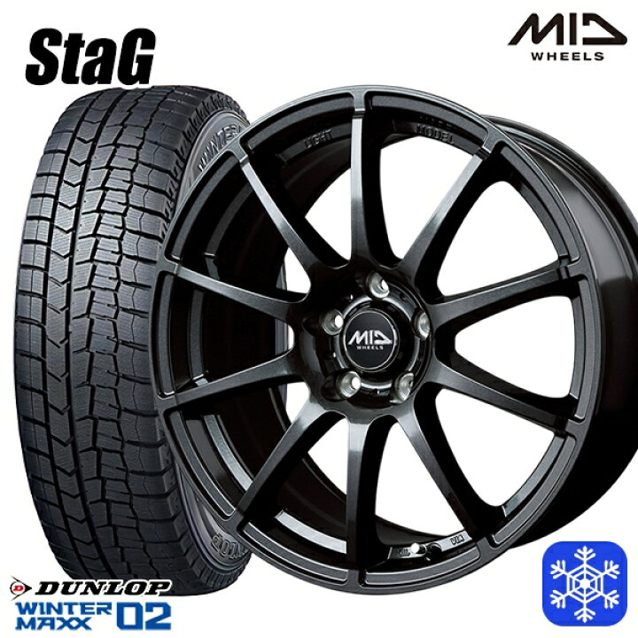 楽天市場】スタッドレスタイヤホイール4本セット 185/65R15  