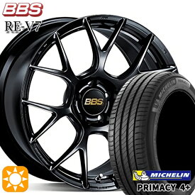 6/11までポイント5倍！C-HR カローラクロス 225/45R19 96W XL ミシュラン プライマシー4プラス BBS RE-V7 ブラック（BK） 19インチ 8.5J 5H114.3 サマータイヤホイールセット