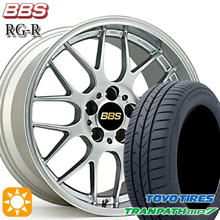 楽天市場】【取付対象】215/60R17 96H トーヨー トランパス mp7 BBS RG 