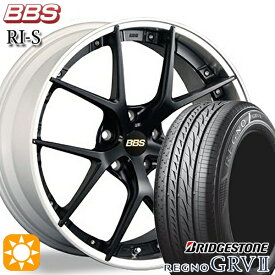 【取付対象】245/40R20 95W ブリヂストン レグノ GRV2 BBS RI-S MB-SLD 20インチ 8.5J 5H114.3 サマータイヤホイールセット