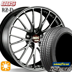 【最大2,000円OFFクーポン】225/40R19 93W XL グッドイヤー イーグル LSEXE BBS RZ-D ダイヤモンドブラック（DB） 19インチ 8.5J 5H114.3 サマータイヤホイールセット