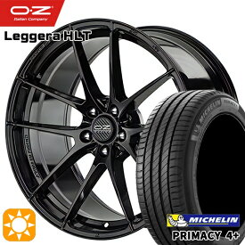 【最大2,000円OFFクーポン】アウディ A3(GY/8V) 225/45R17 94W XL ミシュラン プライマシー4プラス OZ レッジェーラ HLT グロスブラック 17インチ 7.5J 5H112 サマータイヤホイールセット