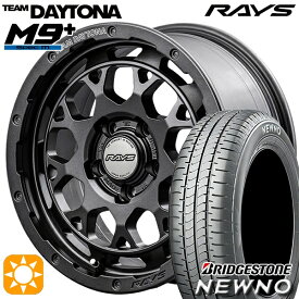 4/24-4/27 P5倍！235/50R18 97V ブリヂストン ニューノ RAYS レイズ チームデイトナ M9+ AOJ 18インチ 7.5J 5H114.3 サマータイヤホイールセット