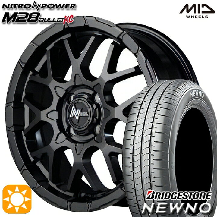 楽天市場】【取付対象】175/60R16 82H ブリヂストン ニューノ MID 