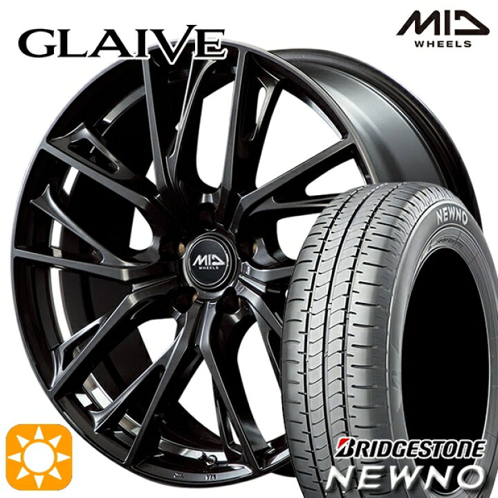 楽天市場】【取付対象】215/55R17 94V ブリヂストン ニューノ MID 
