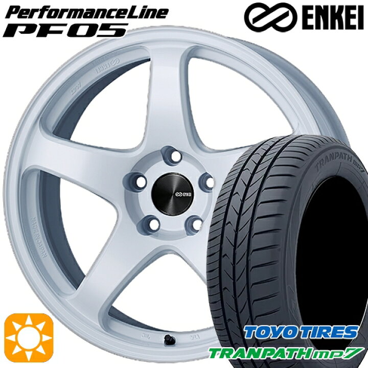楽天市場】205/50R17 93V トーヨー トランパス mp7 ENKEI エンケイ 